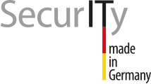 TeleTrusT-Vertrauenszeichen "IT Security made in Germany" des Bundesverbandes IT-Sicherheit e.V.